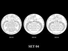 2021-2025 Proof American Platinum Eagle Concept Design – SET 04