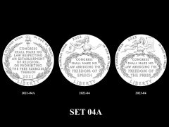 2021-2025 Proof American Platinum Eagle Concept Design – SET 04A