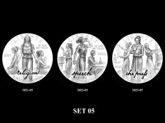 2021-2025 Proof American Platinum Eagle Concept Design – Set 05