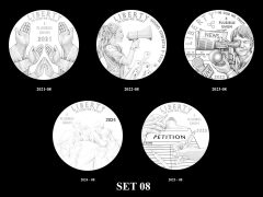 2021-2025 Proof American Platinum Eagle Concept Design – Set 08