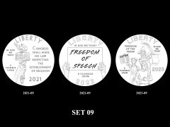 2021-2025 Proof American Platinum Eagle Concept Design – Set 09