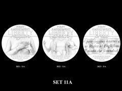 2021-2025 Proof American Platinum Eagle Concept Design – Set 11A