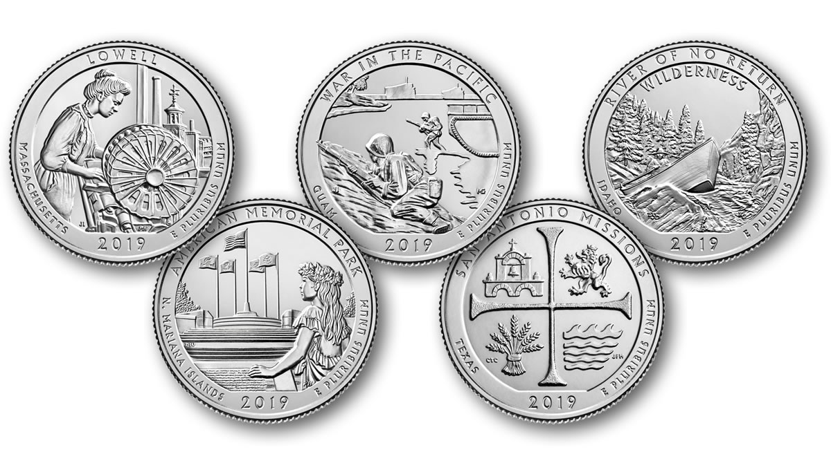 2019 America the Beautiful Quarter Images and Release Dates CoinNews