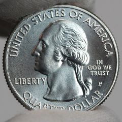Photo of Clad 2018-P Uncirculated Block Island National Wildlife Refuge Quarter - Obverse