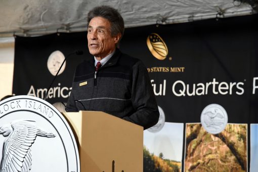 Rhode Island National Wildlife Refuge Manager Charlie Vandemoer