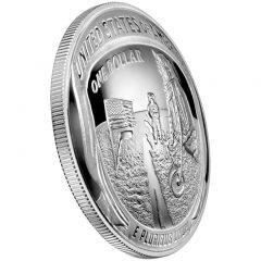 2019-P Proof Apollo 11 50th Anniversary Silver Dollar - Reverse Angle