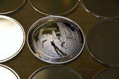 U.S. Mint Photo of 2019-P Proof Apollo 11 50th Anniversary Silver Dollar Reverse