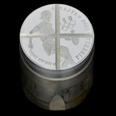 1996 Olympics – Tennis Silver Dollar Die – X-Cancelled.