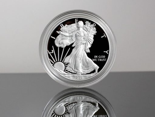 CoinNews photo of a 2019-W Proof American Silver Eagle - obverse