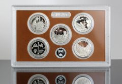 Photo of 2019-S Proof America the Beautiful Quarters and Lens