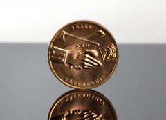 Thomas Jefferson Presidential Bronze Medal – Reverse