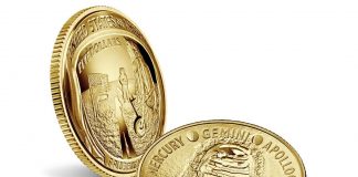 Apollo 11 Commemorative Coin Sales Reach 296,311 in First Day; Limits Lifted U.S. Mint image of Apollo 11 50th Anniversary 2019 Proof $5 Gold Coin