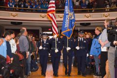 Lowell High School JROTC Honor Guard