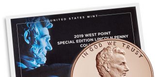Three Special Edition 2019-W Lincoln Cents From West Point Mint 2019-W Proof Lincoln Cent