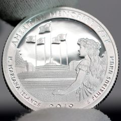 2018-S Proof American Memorial Park Quarter