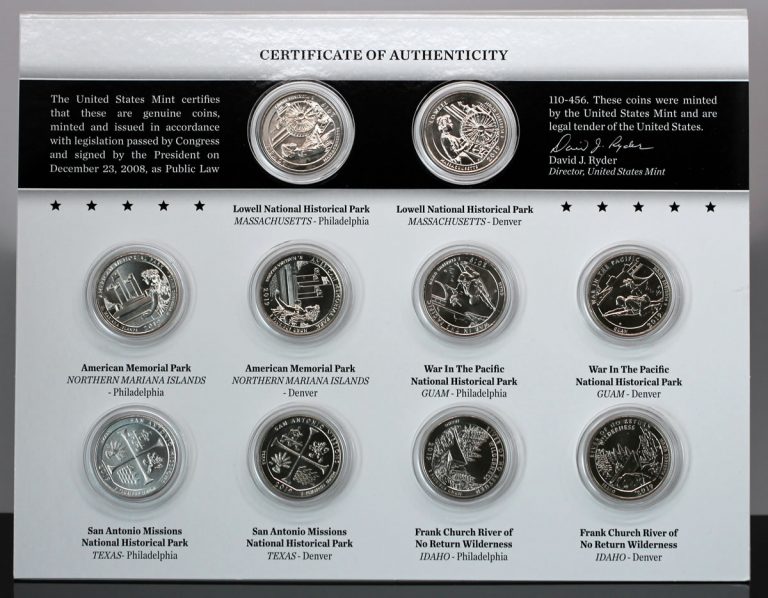 US Mint Sales Quarters and Explore and Discover Sets Debut CoinNews