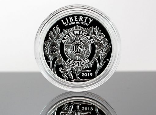 2019-P Proof American Legion 100th Anniversary Silver Dollar - Obverse
