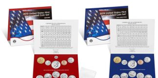 2019 Mint Set Purchase Includes Premium Uncirculated ‘W’ Cent United States Mint 2019 Uncirculated Coin Set