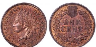 Heritage to Offer Castle Collection of Indian Head Cents 1873 1C Doubled LIBERTY, PCGS MS65 Red and Brown