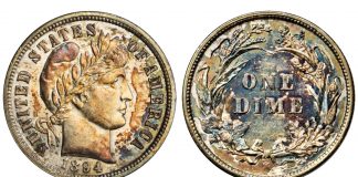 Stack’s Bowers To Offer Famous 1894-S Dime At ANA August Show 1894-S dime