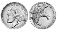2019 American Liberty High Relief Silver Medal