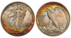 Lot 306. 50C 1942-D PCGS MS68