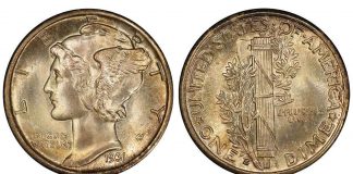 Highlights From Legend’s 33rd Regency Sale in Las Vegas lot 211, a 1931-S in PCGS MS67+ FB CAC