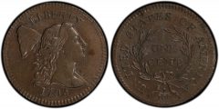 1795 Liberty Cap Cent PCGS MS63