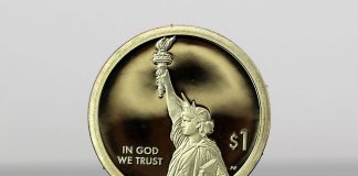 2018-S Reverse Proof American Innovation $1 Coin Release 2018-S Proof American Innovation $1 Coin - photo of obverse