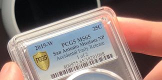 Accidental Early Release of 2019-W San Antonio Quarters Surprises Lucky Collector and PCGS 2019-W San Antonio Missions quarter
