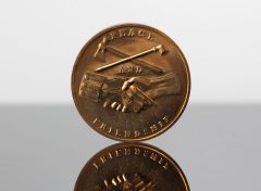 James Monroe Presidential Bronze Medal – Reverse