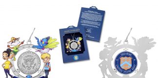 U.S. Mint 2019 Holiday Ornaments Include Kennedy Half Dollars U.S. Mint product images Mighty Minters 2019 Ornament