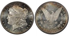 Lot 407. $1 1889-CC PCGS MS63+ PL CAC realized $99,875