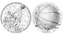Designs for 2020 Basketball HOF Commemorative Coins