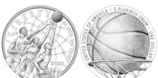 2020 Basketball Hall of Fame Coin Designs Selected Designs for 2020 Basketball HOF Commemorative Coins