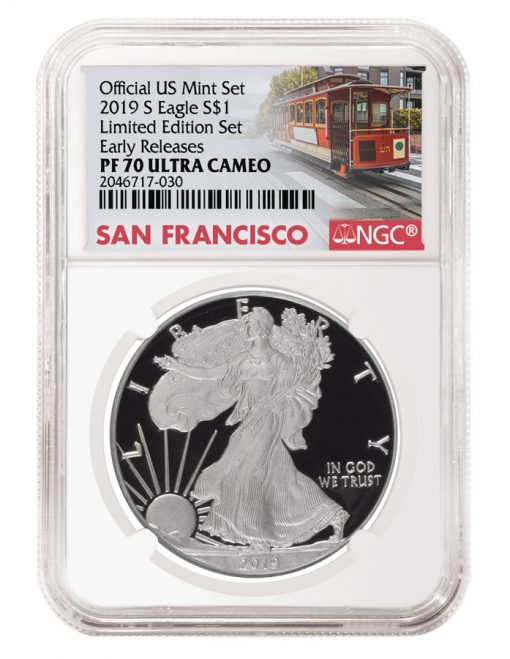 2019-S American Silver Eagle, NGC Label