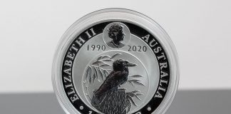 Perth Mint Silver Bullion Sales Surge in September to 3-1/2-Year High 2020 Australian Kookaburra 1oz Silver Bullion Coin