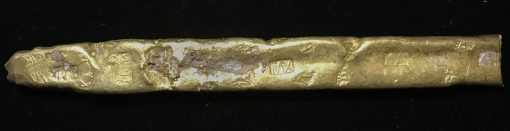 Gold finger bar recovered from the Atocha