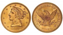 Lot 173: 1852 Half Eagle