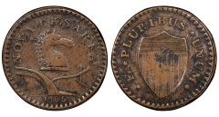 1786 New Jersey copper