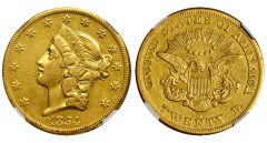 1854-O Liberty Head Double Eagle