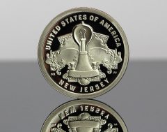 2019-S Proof New Jersey American Innovation Dollar – Reverse