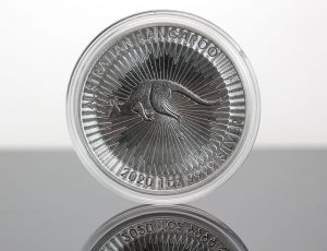 2020 Australian Kangaroo 1oz Silver Bullion Coin - Reverse