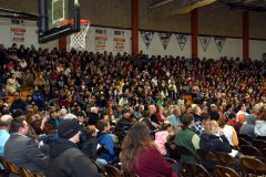 Crowd at Frank Church River of No Return Wilderness Quarter Ceremony