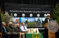Frank Church River of No Return Wilderness Quarter Launch Ceremony speakers