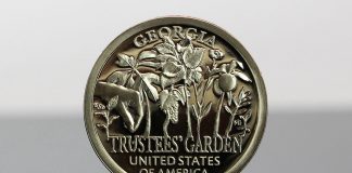 2019 American Innovation Dollars for Georgia Released 2019-S Proof Georgia American Innovation Dollar - Reverse