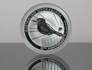 2020 Australian Kookaburra 1oz Silver Bullion Coin - Reverse