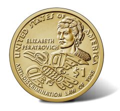 2020 Native American $1 Coin images - reverse