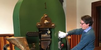 Nevada State Museum Celebrates 150th Anniversary of Carson City Mint on Feb. 4, 2020 Carson City Mint Coin Press No. 1