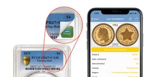 PCGS To Combat Counterfeiting With Chip-Embedded Coin Slabs PCGS NFC illustration